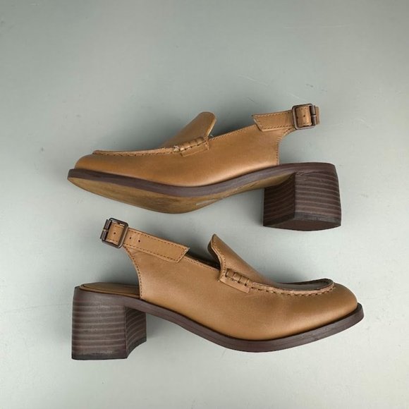 Madewell The Mervin Slingback Loafer in Brown - Picture 5 of 8